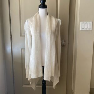 Michael Kors light weight cream cardigan